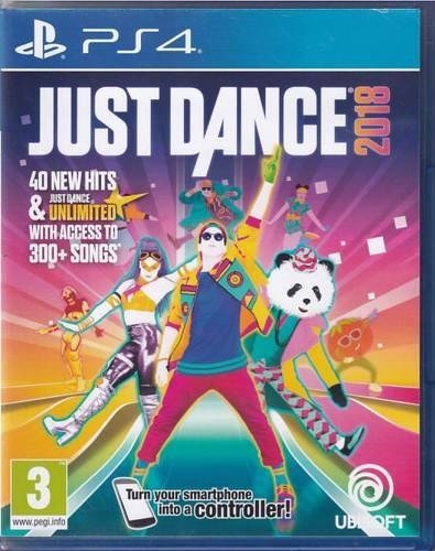 Just Dance 2018 - PS4 (A Grade) (Genbrug)